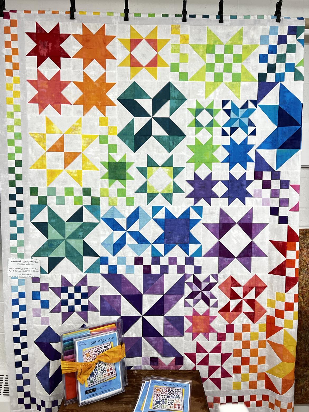 Glitter & Gleam Quilt Kit by Designs by Sarah J