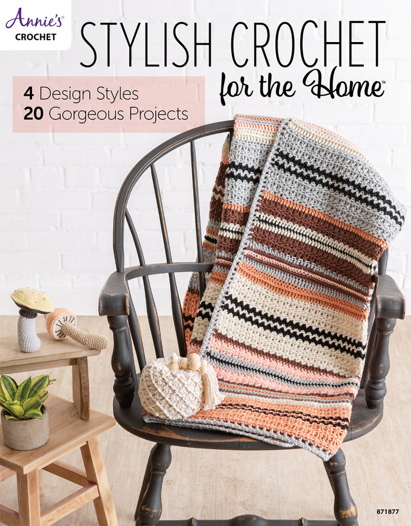 Annie's Stylish Crochet For The Home Book