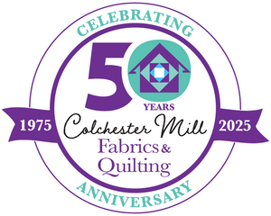 Colchester Mill Fabrics & Quilting logo