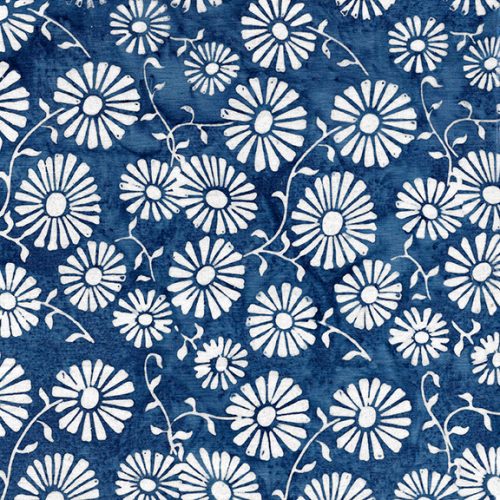 Island Batik Rayon Daisy Days Fabric