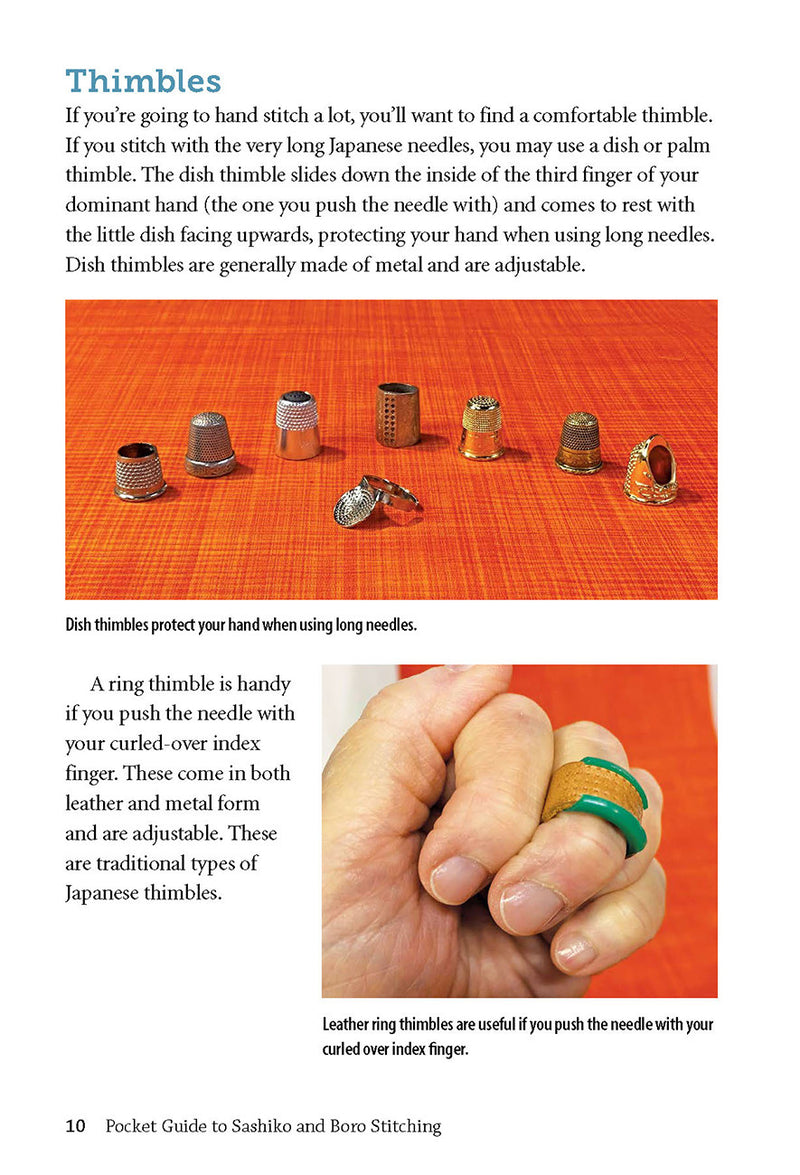 Pocket Guide To Sashiko And Boro Stitching
