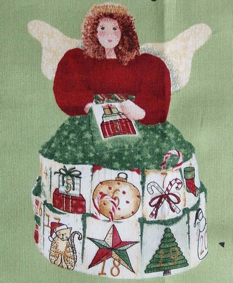 Wilmington Prints Choir Of Angels Advent Calendar Angel Doll Panel ONLINE ONLY 35