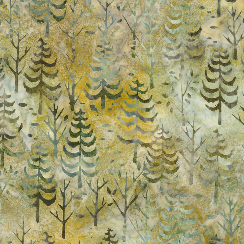 Robert Kaufman Autumn Trails Spice Batik Fabric
