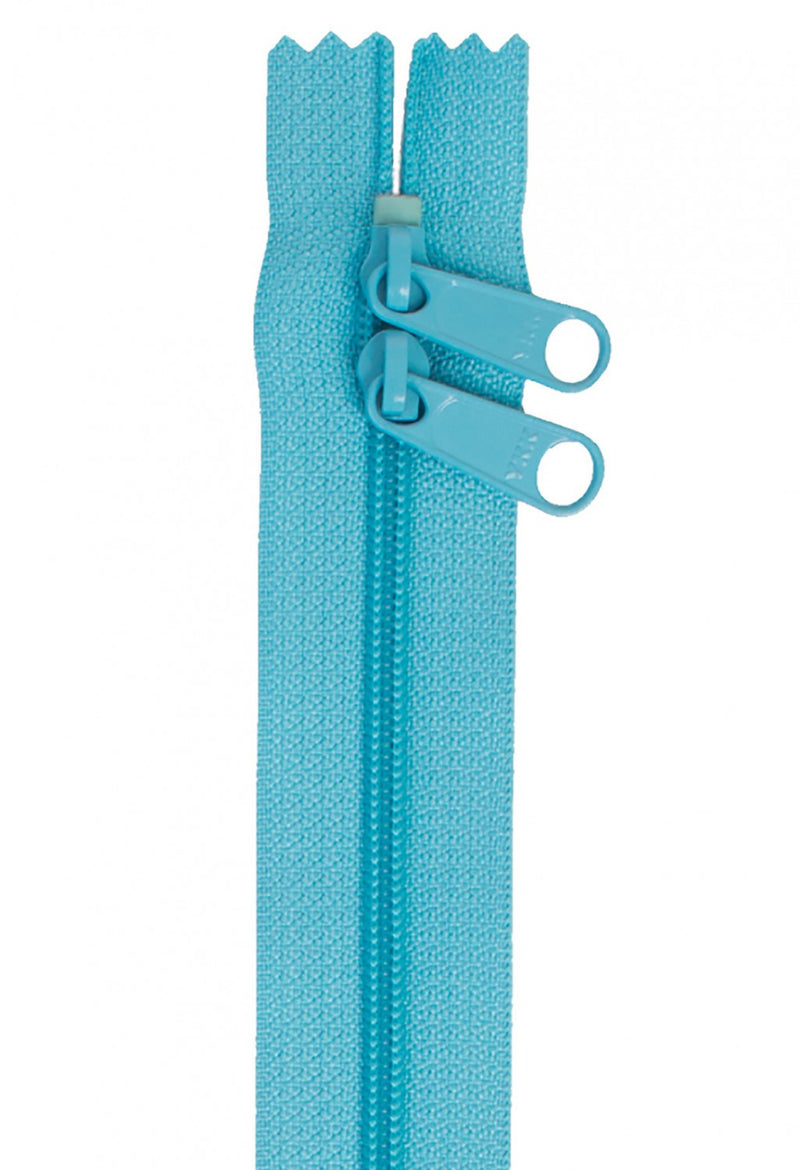 Handbag Zipper 30" Double Slide Parrott Blue