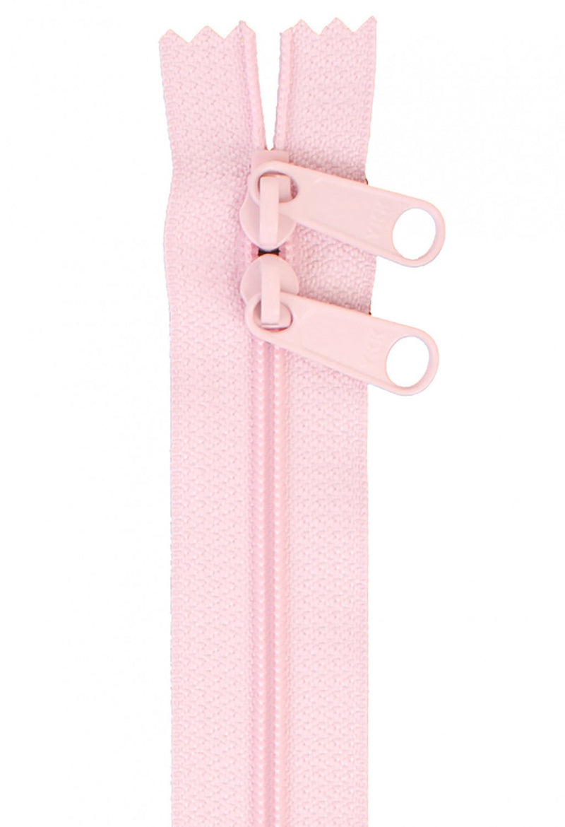 Handbag Zipper 30" Double Slide Pale Pink
