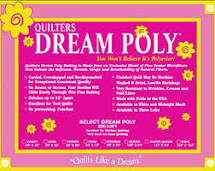 Quilters Dream Select Poly Batting Craft Size White