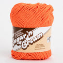 Lily Sugar N Cream Solid Hot Orange Yarn
