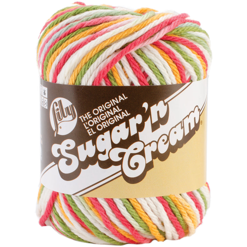 Lily Sugar N Cream Ombre Mango Madness Yarn