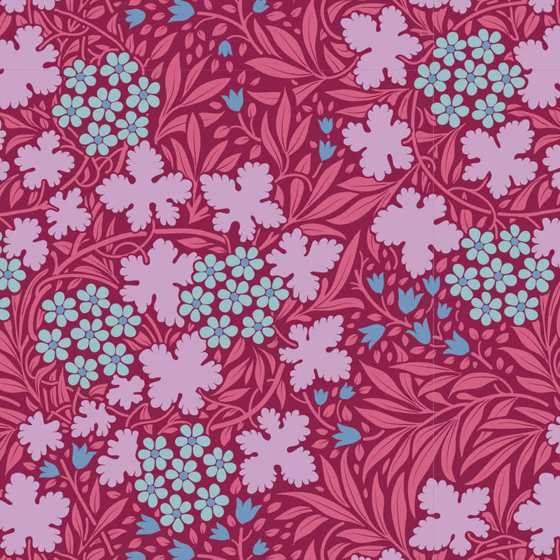 Tilda Hibernation Autumnbloom Old Rose Fabric