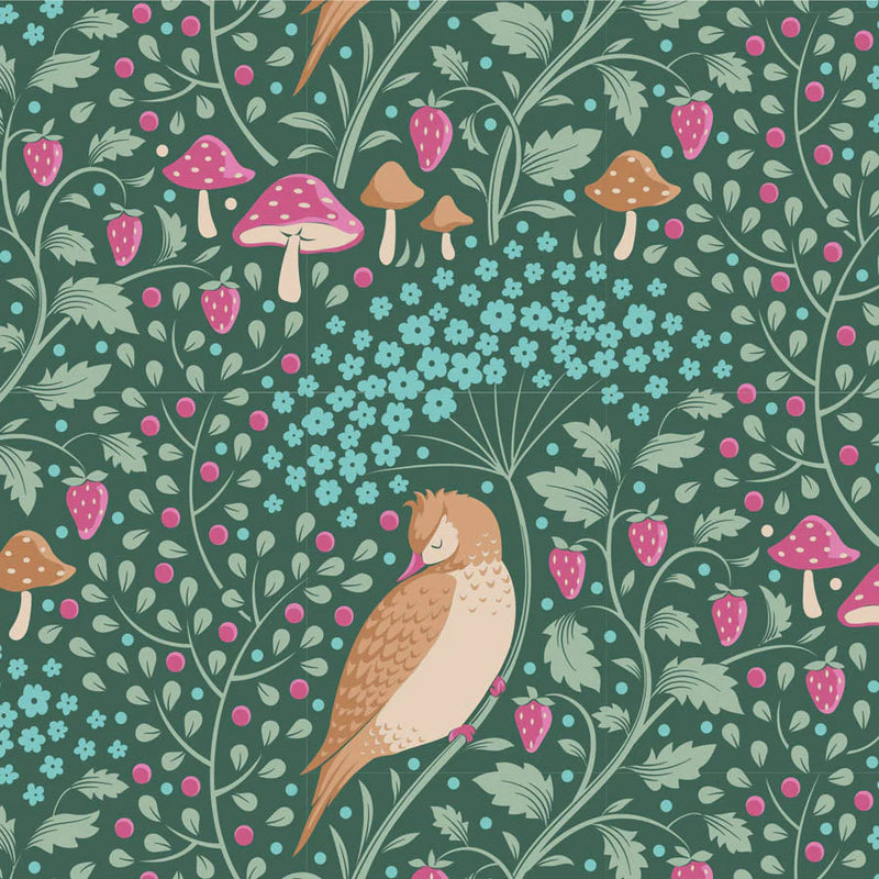 Tilda Hibernation Sleepybird Lafayette Fabric