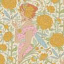 Tilda Songbird Aubrey Mustard Fabric