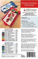 Snow Kissed Mittens Cross Stitch Pattern