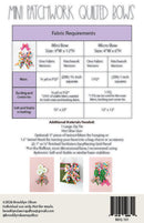 Mini Patchwork Quilted Bows