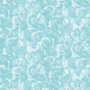 Maywood Studios Seascape Packed Shells Aqua Fabric