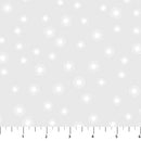 Northcott Basically Black And White Starbursts White Fabric