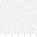 Northcott Basically Black And White Twinkle White Fabric