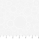 Northcott Basically Black And White Pop White Fabric