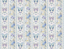 Wilmington Prints Morning Blooms Repeating Stripe Fabric