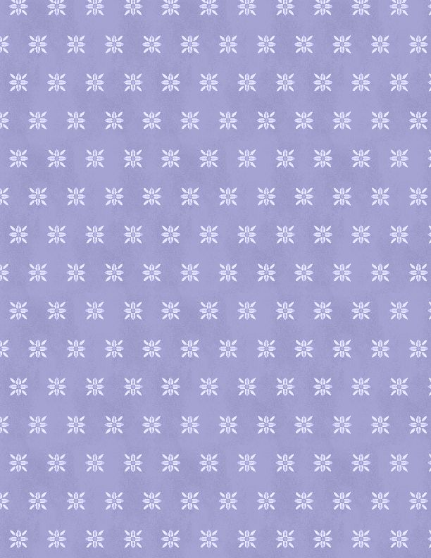 Wilmington Prints Morning Blooms Ditsy Purple Fabric