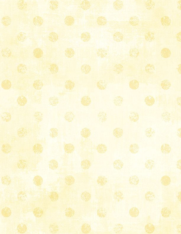 Wilmington Fabrics Dry Brush Dots Soft Yellow Fabric