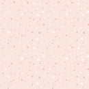 Maywood Studio Honey Bunny Stars Pink Fabric