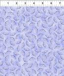 In The Beginning Fabrics Daydreams Leaf Toss Purple Fabric