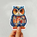 Owl Sticker By Quiltberry Farm