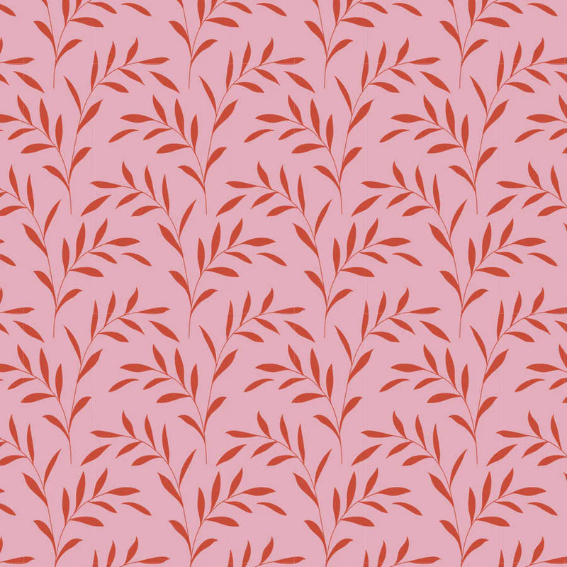 Tilda Hibernation Olivebranch Blush Fabric