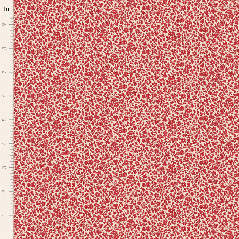 Tilda Merry Little Christmas Eve Red Fabric