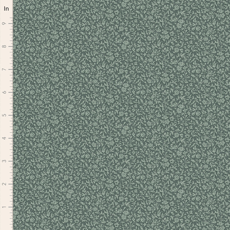Tilda Merry Little Christmas Eve Petrol Fabric