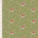 Tilda Merry Little Christmas Noel Moss Fabric