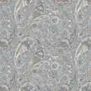 Maywood Studio Meadow Blush Paisley Blue Fabric