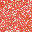 Island Batik Vintage Charm Red Candy Flower Seeds Batik Fabric