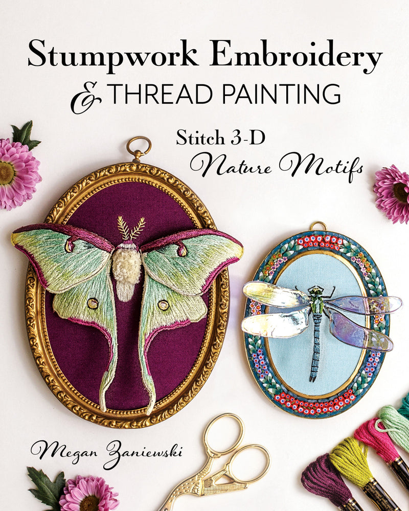 Stumpwork Embroidery and Thread Painting Book