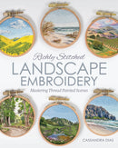 Richly Stitched Landscape Embroidery Book From Stash Books