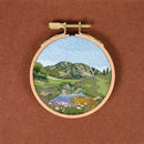 Richly Stitched Landscape Embroidery Book