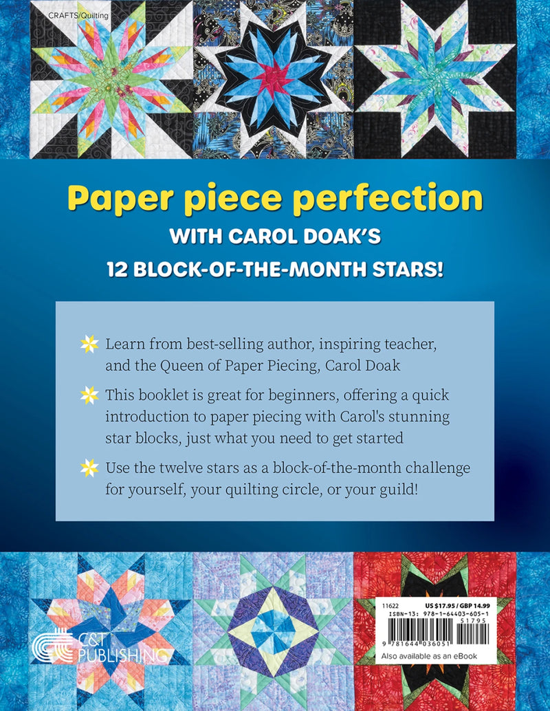 Carol Doak's Starry Block Of The Month
