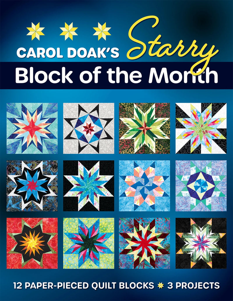 Carol Doak's Starry Block Of The Month