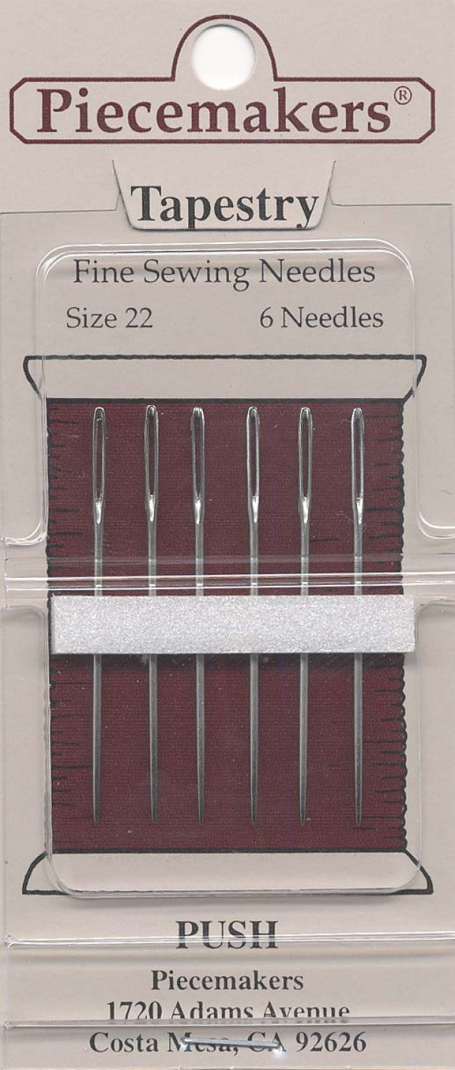 Piecemaker Tapestry Needles Size 22