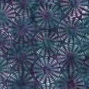Island Batik Heavy Metal Multi Blue Purple Sonic Batik Fabric