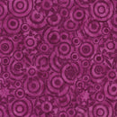 Island Batik Refections Spikes Red Crimson Batik Fabric