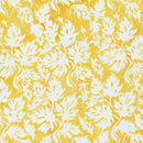 Island Batik Countryside Charm Condensed Leaves Orange Taxi Batik Fabric