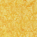 Island Batik Countryside Charm Vines Leaves Berries Orange Batik Fabric