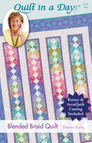 Quilt In A Day Blended Braid Quilt Pattern