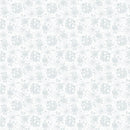 Henry Glass Quilter's Flour V White On White Foulards Fabric