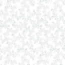 Henry Glass Quilter's Flour V White On White Delicate Vines Fabric