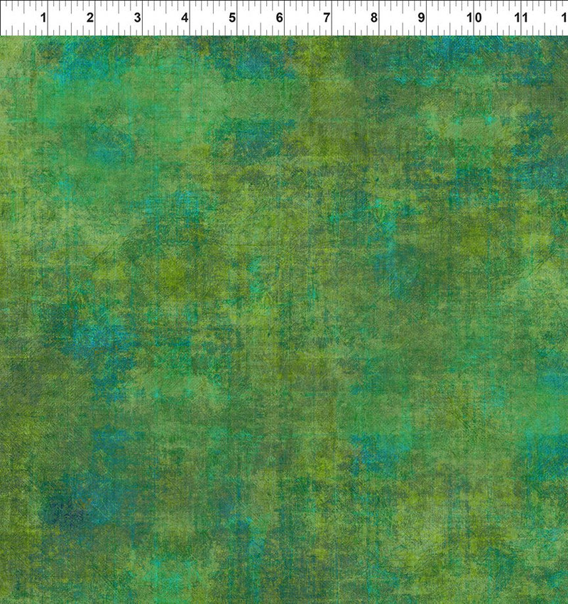 In The Beginning Fabrics Halcyon Tonal Green Fabric