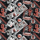 Camelot Marvel Spiderman Torn Collage Fabric