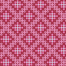 Benartex Stitchy Crossweave Fuchsia Fabric