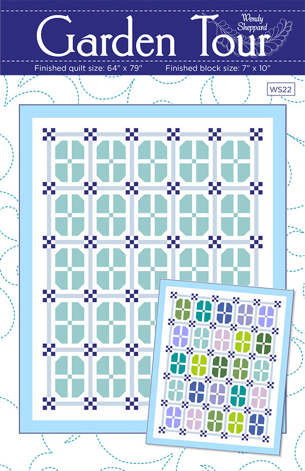 Garden Tour Quilt Pattern ONLINE PURCHASE ONLY